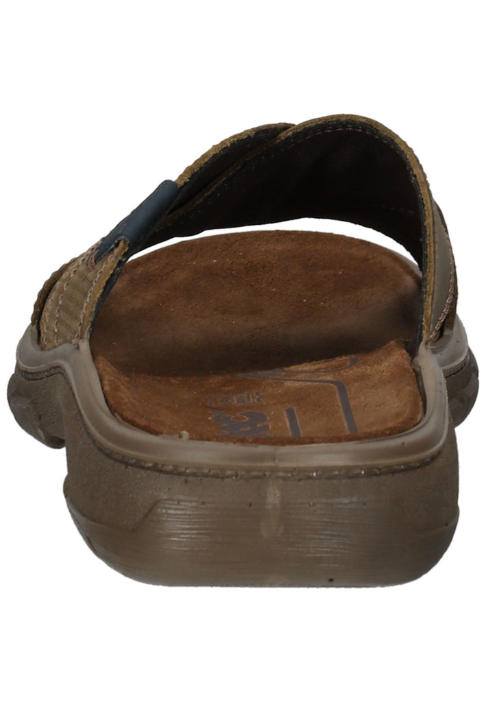 IMAC Pantoletten Leder Taupe