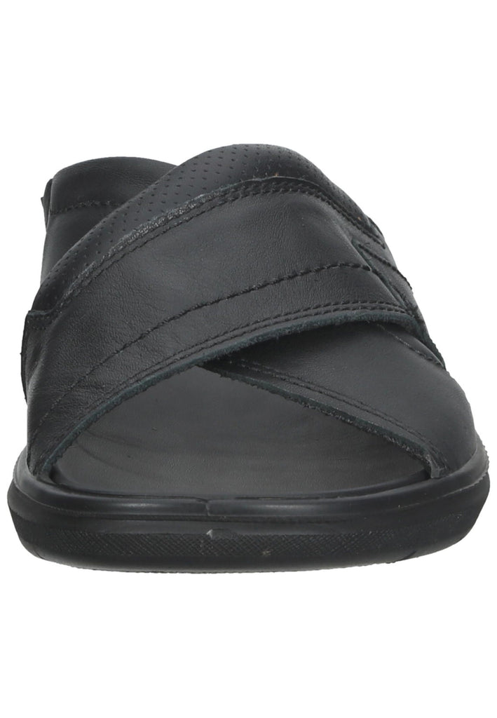 IMAC Pantoletten Nappaleder Schwarz