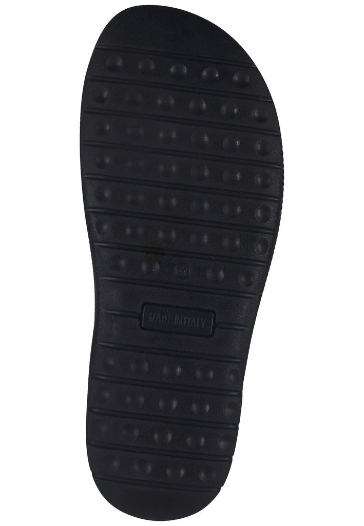 IMAC Pantoletten Nubukleder Schwarz