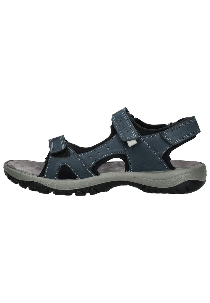 Sandalen IMAC Sandalen Leder Blau/Schwarz
