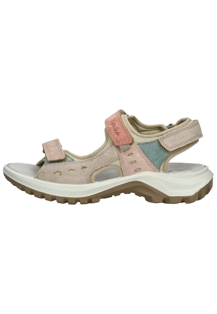 Sandalen IMAC Sandalen Veloursleder Beige/Rosa