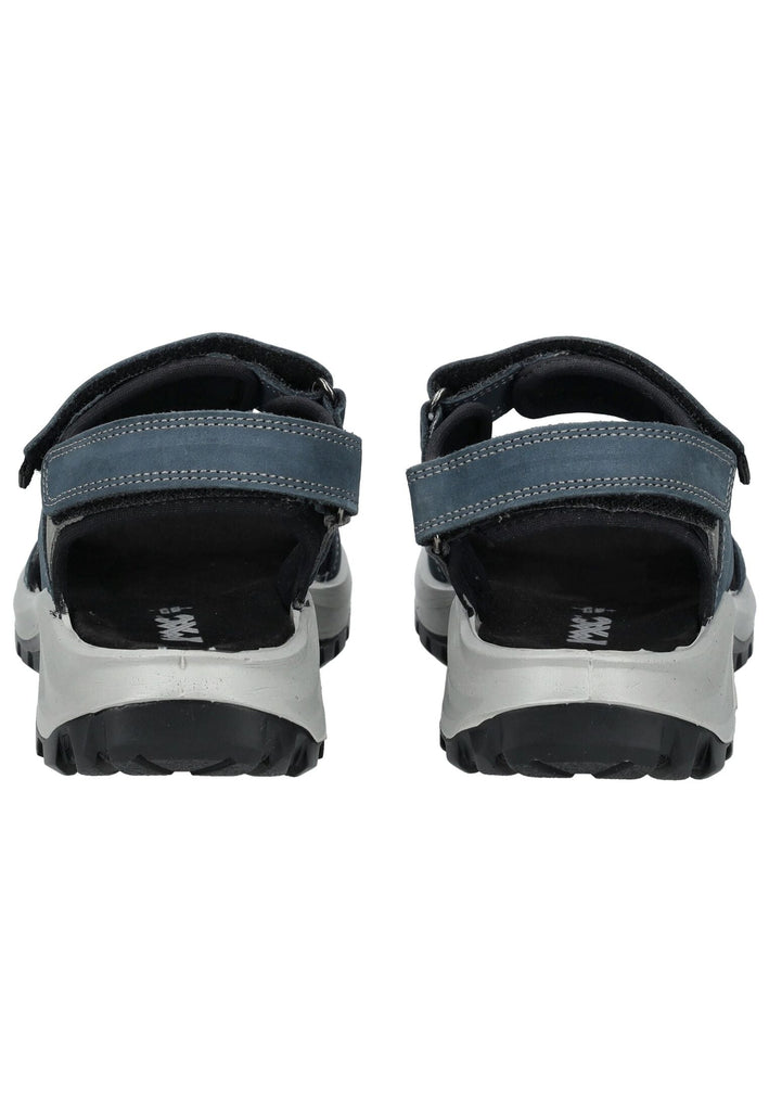 IMAC Sandalen Leder Blau/Grau