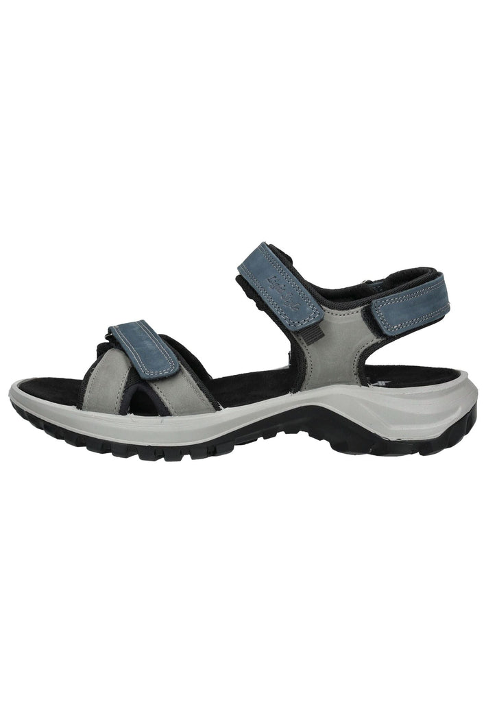 IMAC Sandalen Leder Blau/Grau