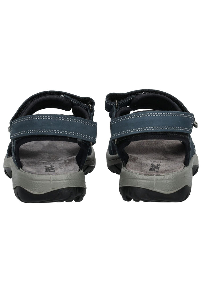 IMAC Sandalen Leder Blau/Schwarz
