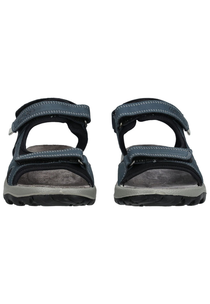 IMAC Sandalen Leder Blau/Schwarz