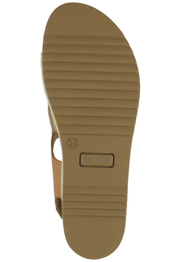 IMAC Sandalen Leder Braun/Gelb