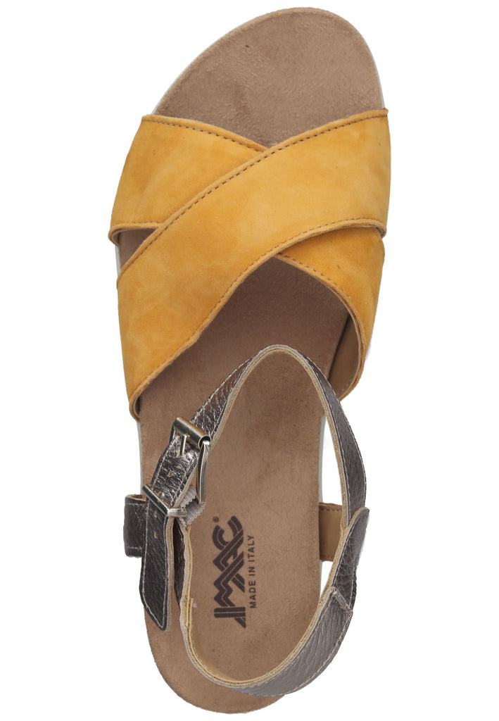 IMAC Sandalen Leder Gelb