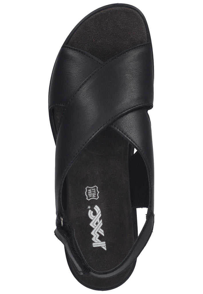 IMAC Sandalen Leder Schwarz