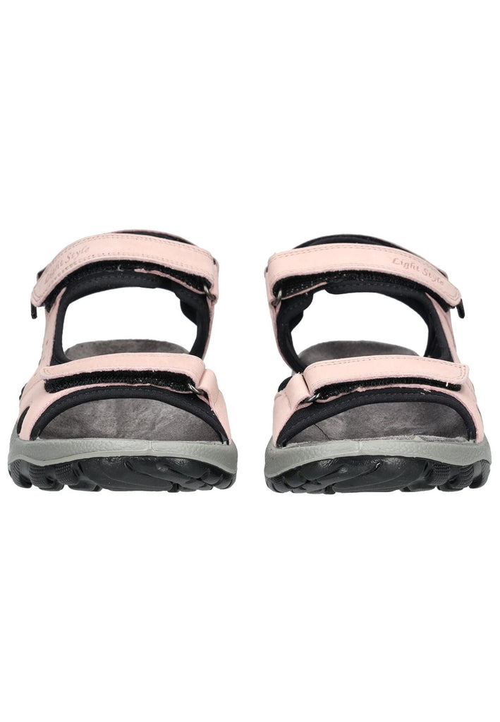IMAC Sandalen Leder Schwarz/Rosa