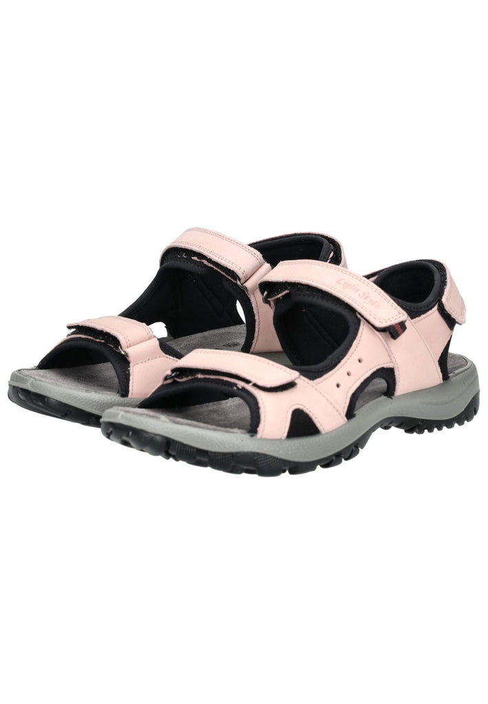 IMAC Sandalen Leder Schwarz/Rosa