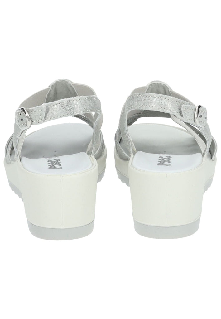 IMAC Sandalen Leder Silber/Grau