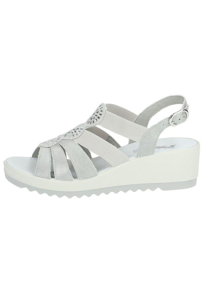 IMAC Sandalen Leder Silber/Grau