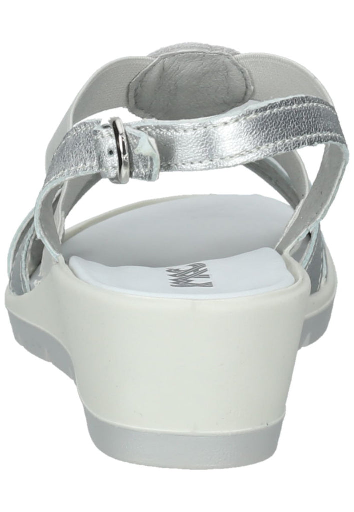IMAC Sandalen Leder Silber/Grau