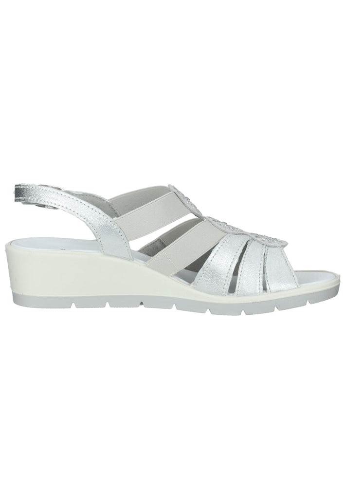 IMAC Sandalen Leder Silber/Grau