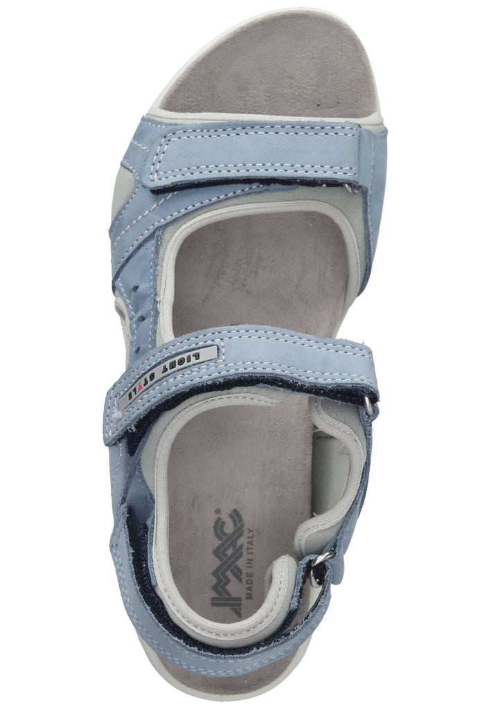 IMAC Sandalen Leder/Textil Hellblau