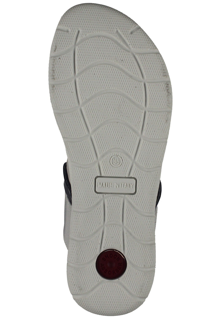 IMAC Sandalen Leder Weiss/Grau