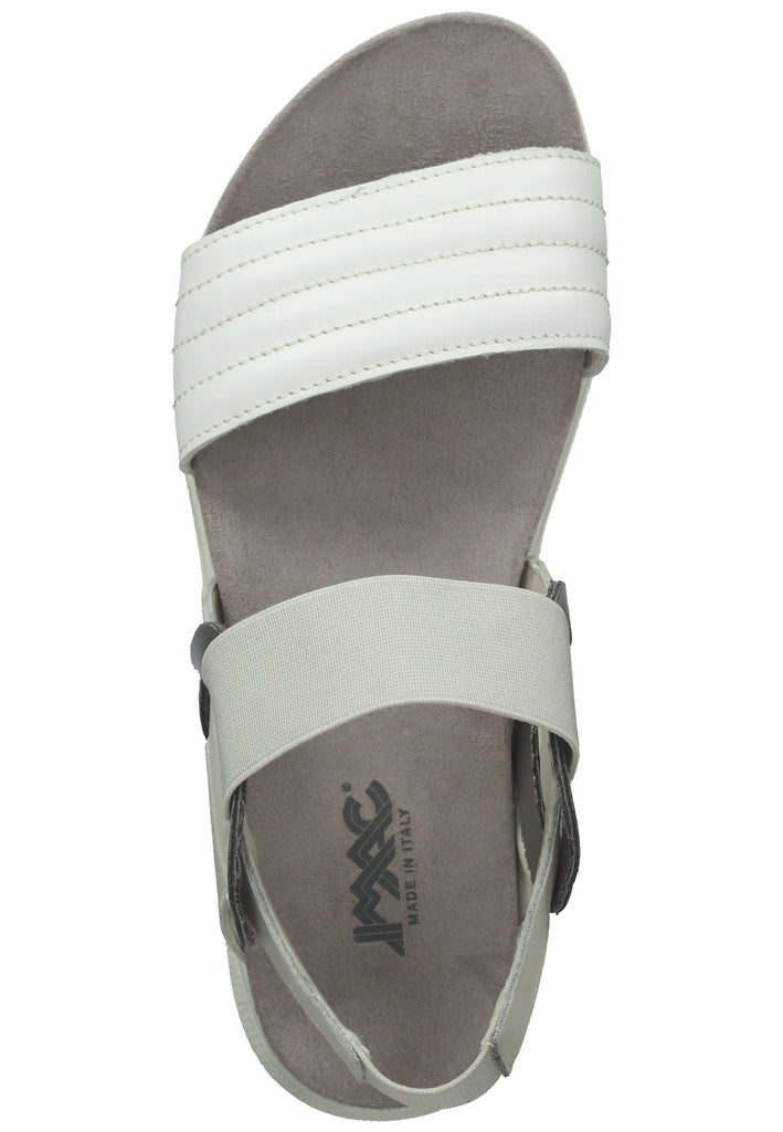 IMAC Sandalen Leder Weiss/Grau