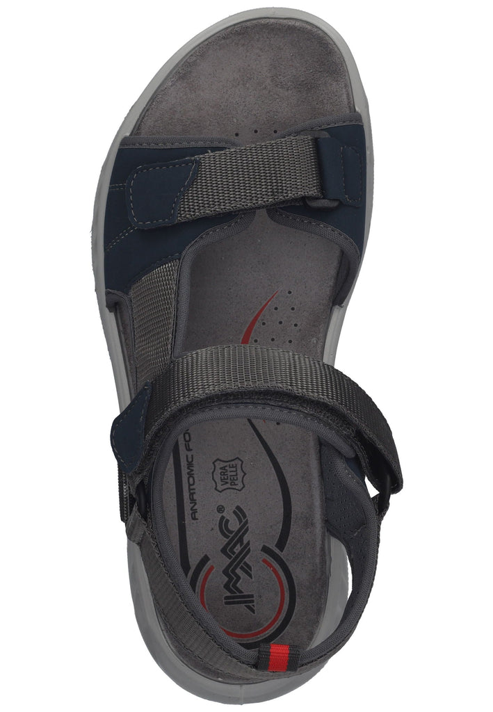 IMAC Sandalen Lederimitat Blau/Grau