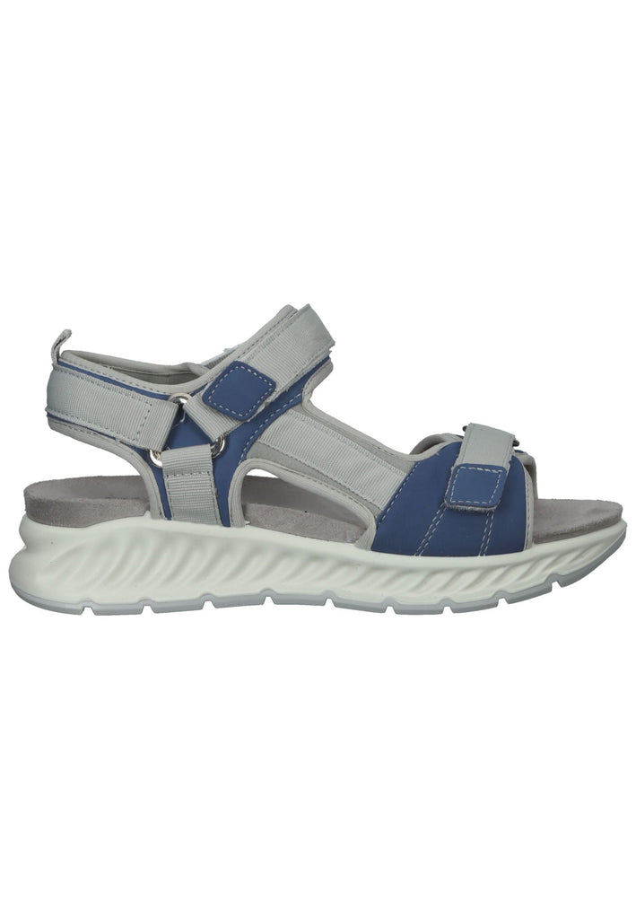 IMAC Sandalen Lederimitat/Textil Blau/Grau