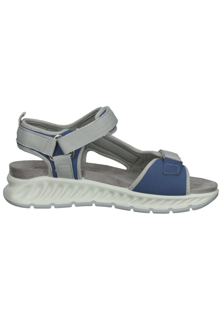 IMAC Sandalen Lederimitat/Textil Blau/Grau