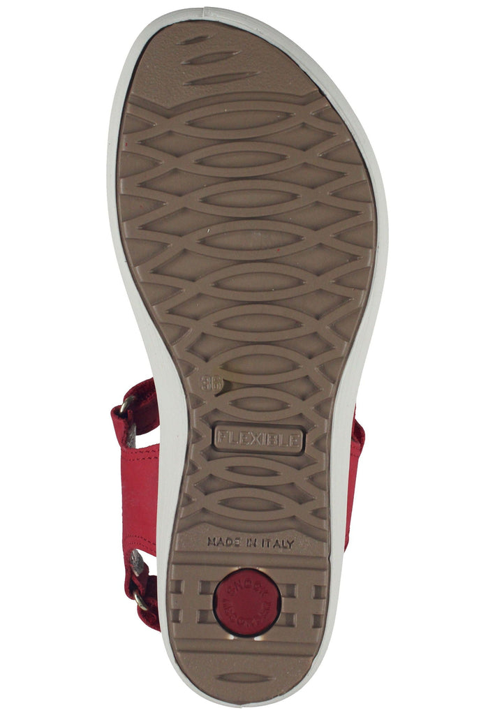 IMAC Sandalen Nubukleder Rot