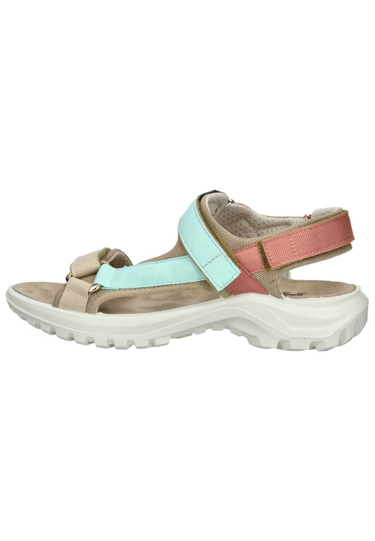 IMAC Sandalen Textil Beige/Rosa