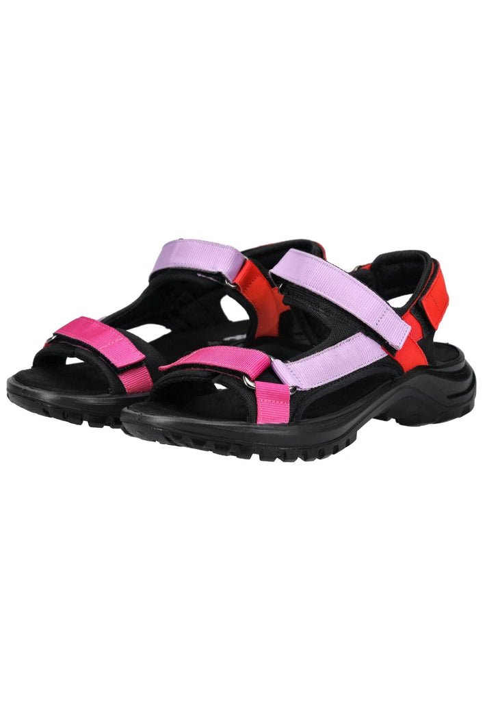 IMAC Sandalen Textil Schwarz/Pink