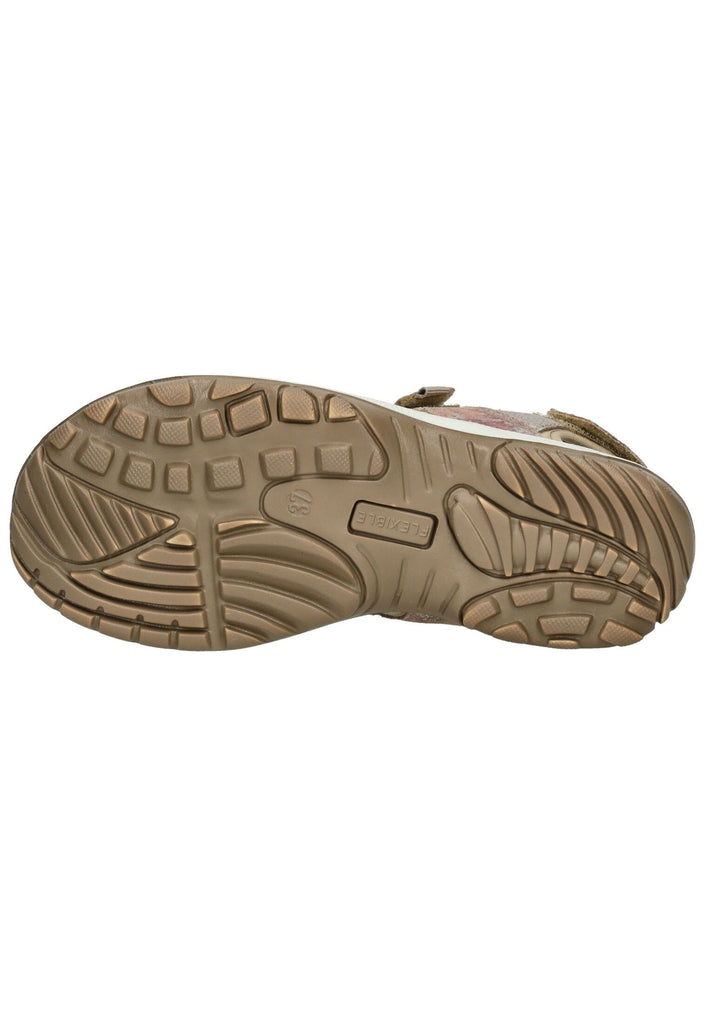 IMAC Sandalen Veloursleder Beige/Hellgrau