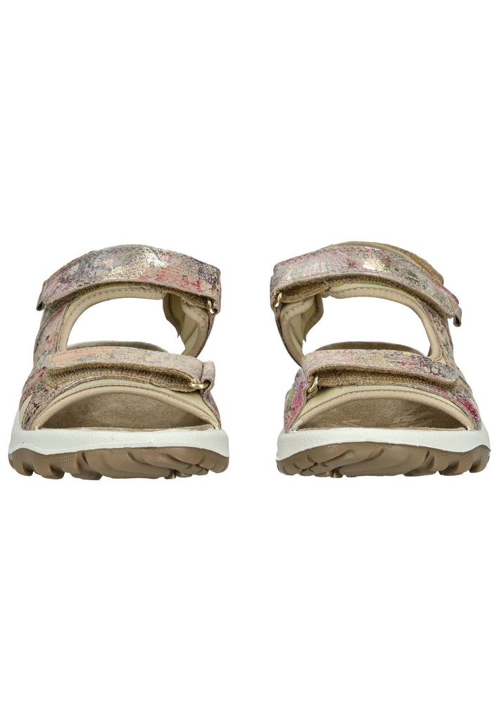 IMAC Sandalen Veloursleder Beige/Hellgrau