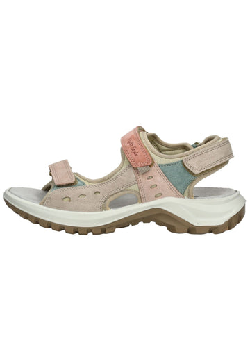 IMAC Sandalen Veloursleder Beige/Rosa
