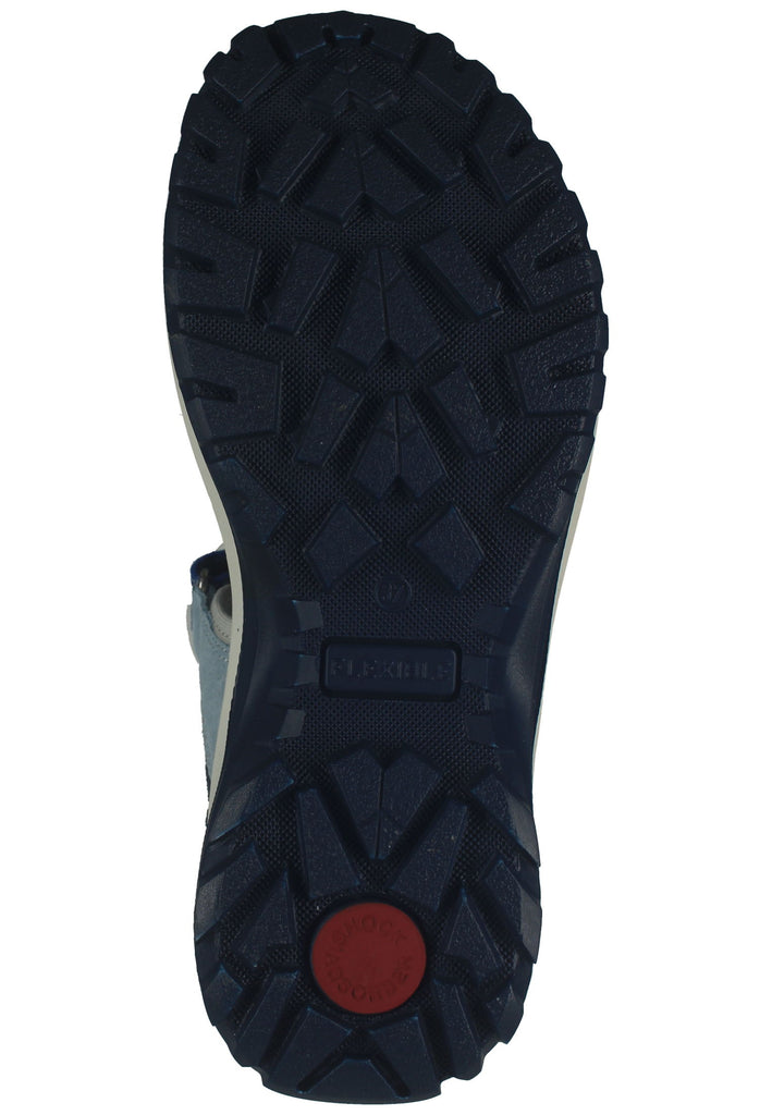 IMAC Sandalen Veloursleder Blau/Multi