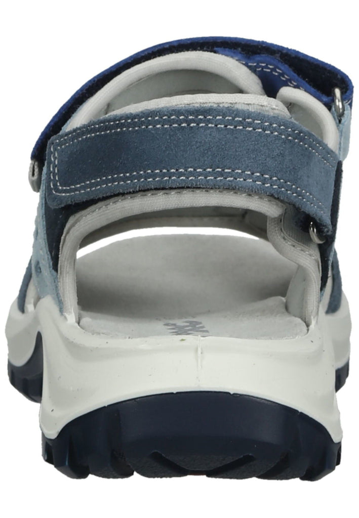 IMAC Sandalen Veloursleder Blau/Multi