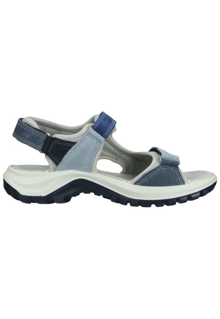 IMAC Sandalen Veloursleder Blau/Multi