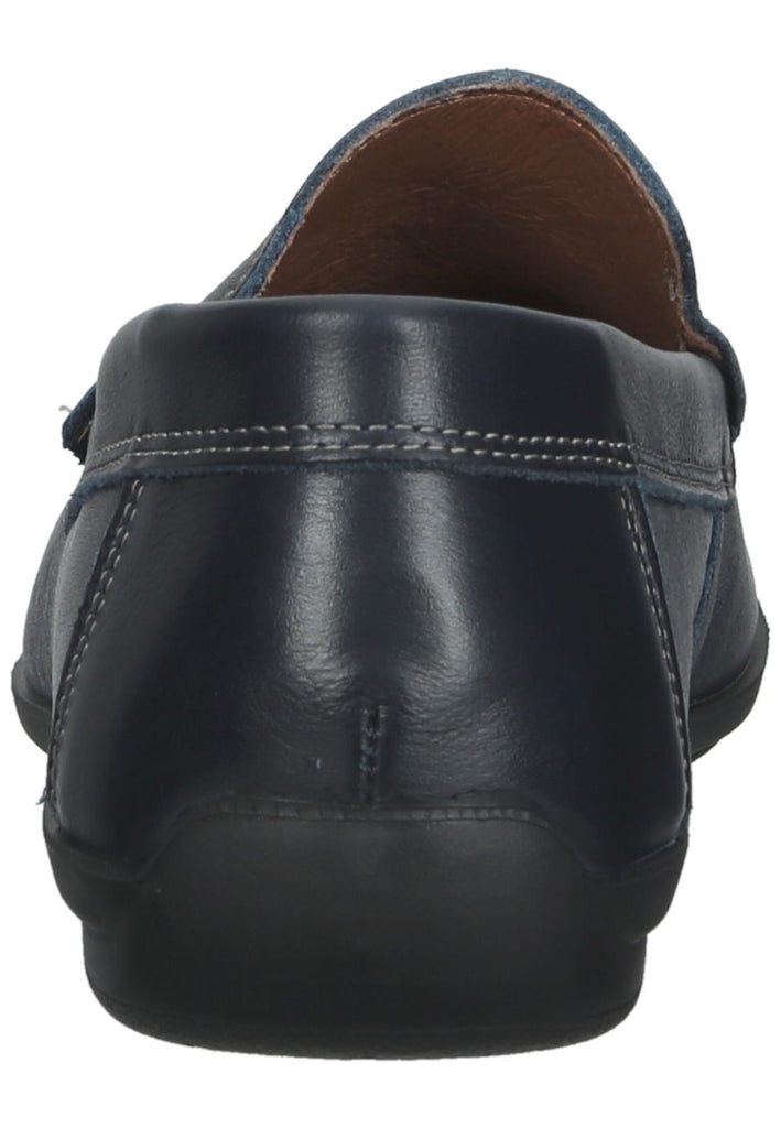 IMAC Slipper Glattleder Dunkelblau