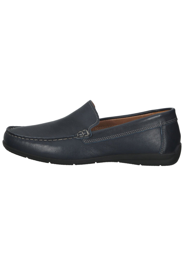 IMAC Slipper Glattleder Dunkelblau