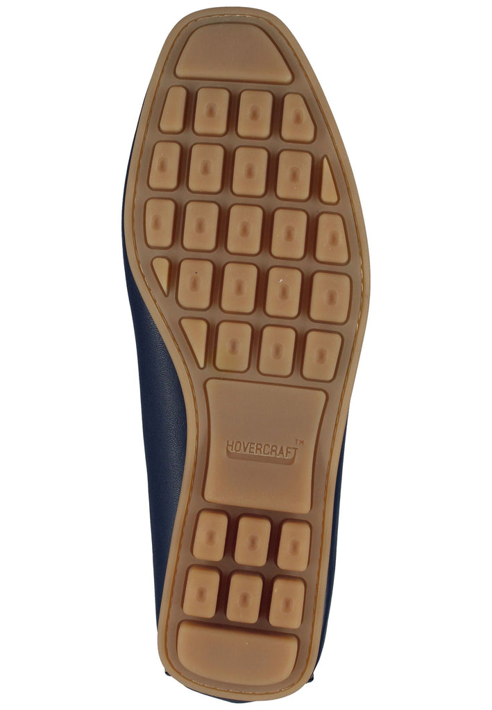 IMAC Slipper Leder Blau/Beige