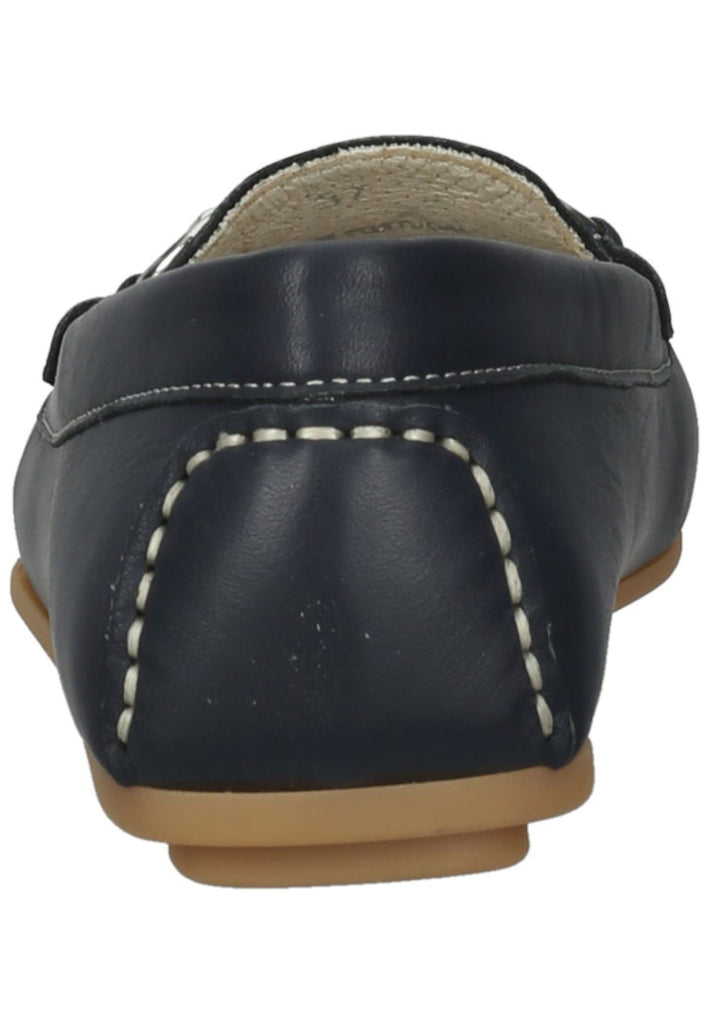 IMAC Slipper Leder Blau/Beige