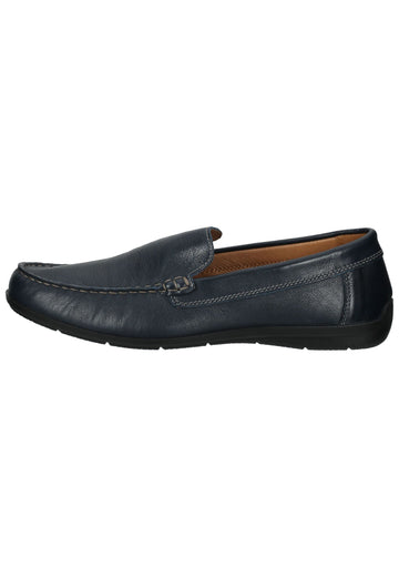 IMAC Slipper Leder Dunkelblau