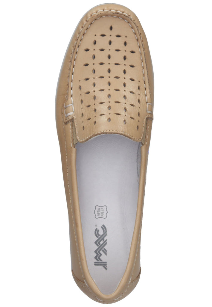 IMAC Slipper Leder Hellbraun