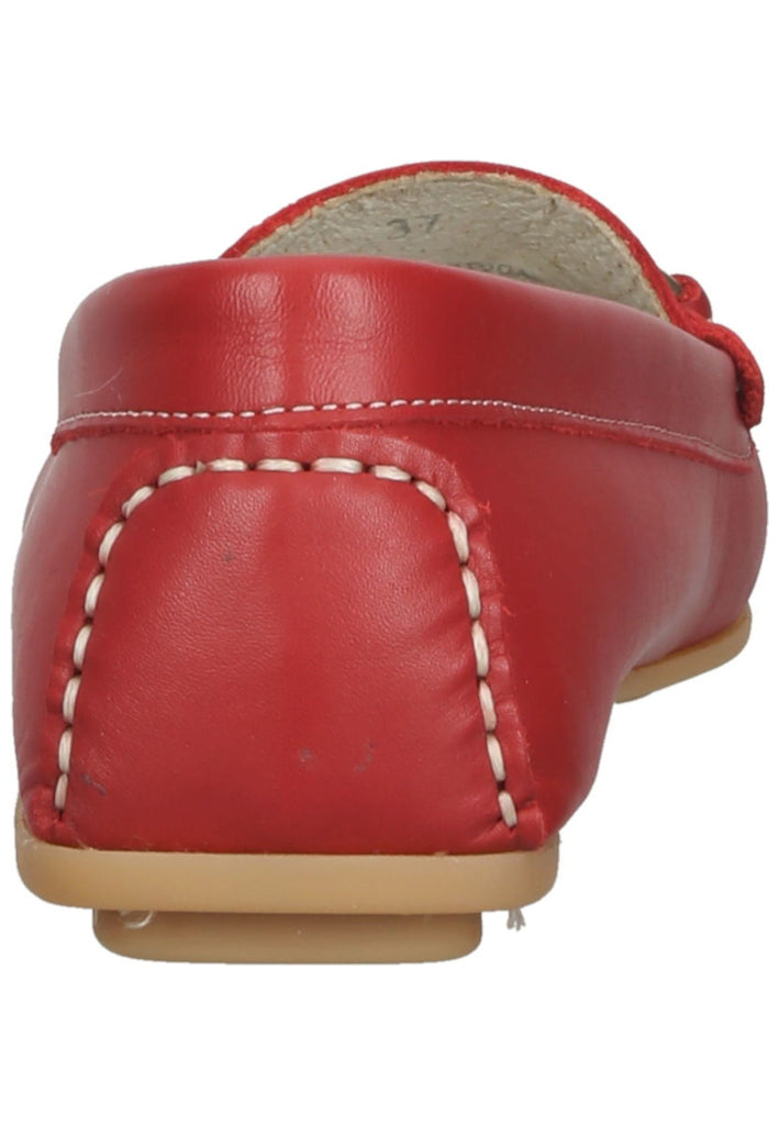 IMAC Slipper Leder Rot/Beige