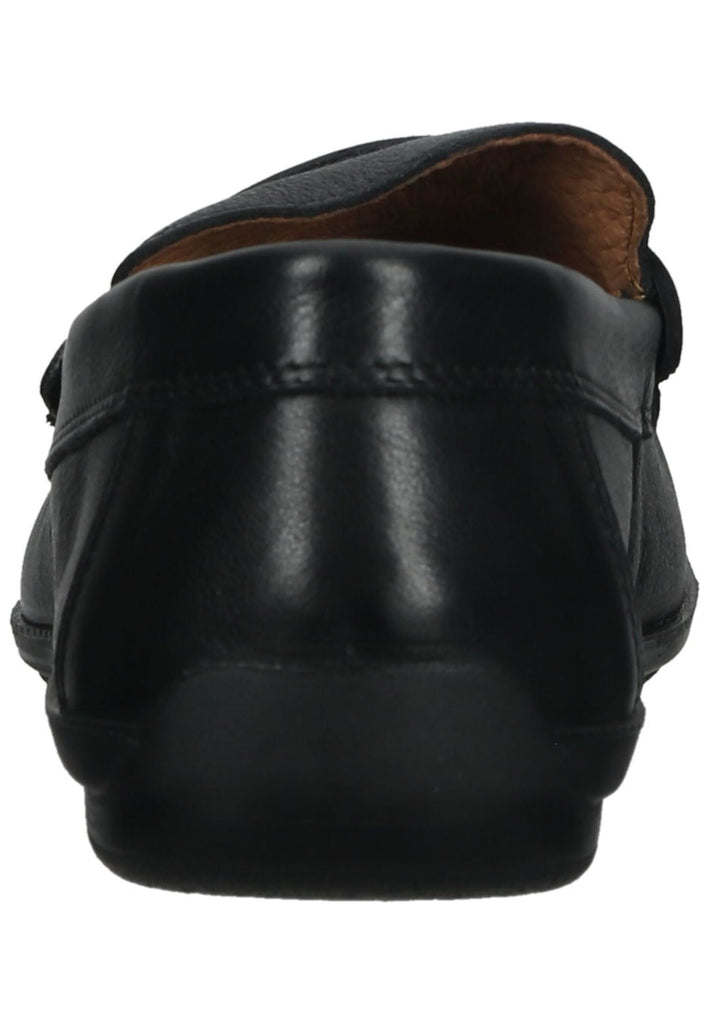 IMAC Slipper Leder Schwarz/Schwarz