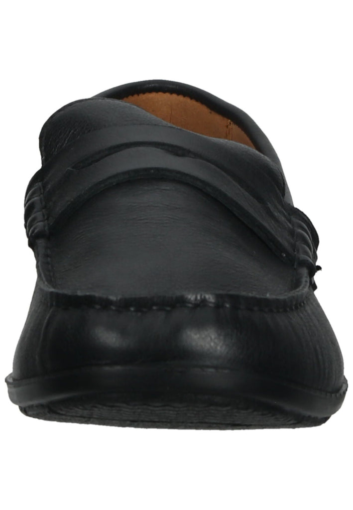 IMAC Slipper Leder Schwarz/Schwarz