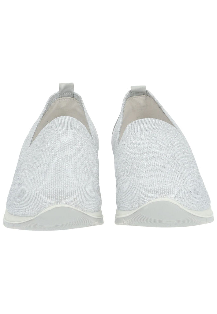 IMAC Slipper Lederimitat/Mesh Weiß/Silber