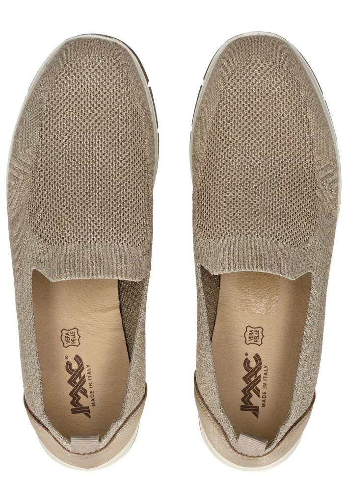IMAC Slipper Lederimitat/Textil Beige/Gold
