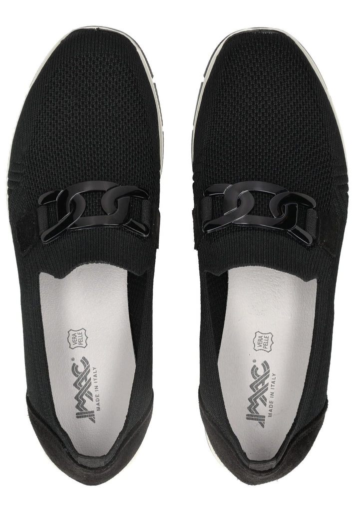 IMAC Slipper Lederimitat/Textil Schwarz