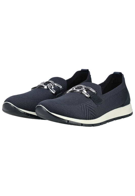 IMAC Slipper Textil Blau/Weiß