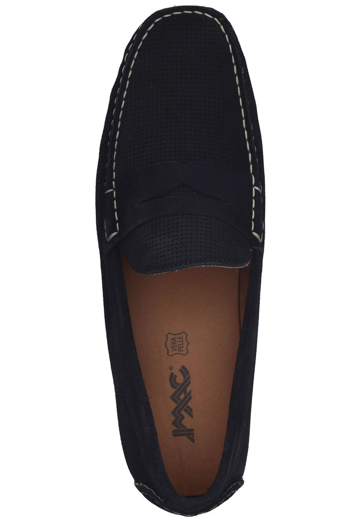 IMAC Slipper Veloursleder Blau