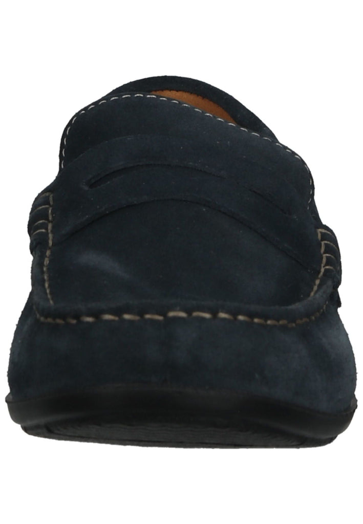 IMAC Slipper Veloursleder Dunkelblau