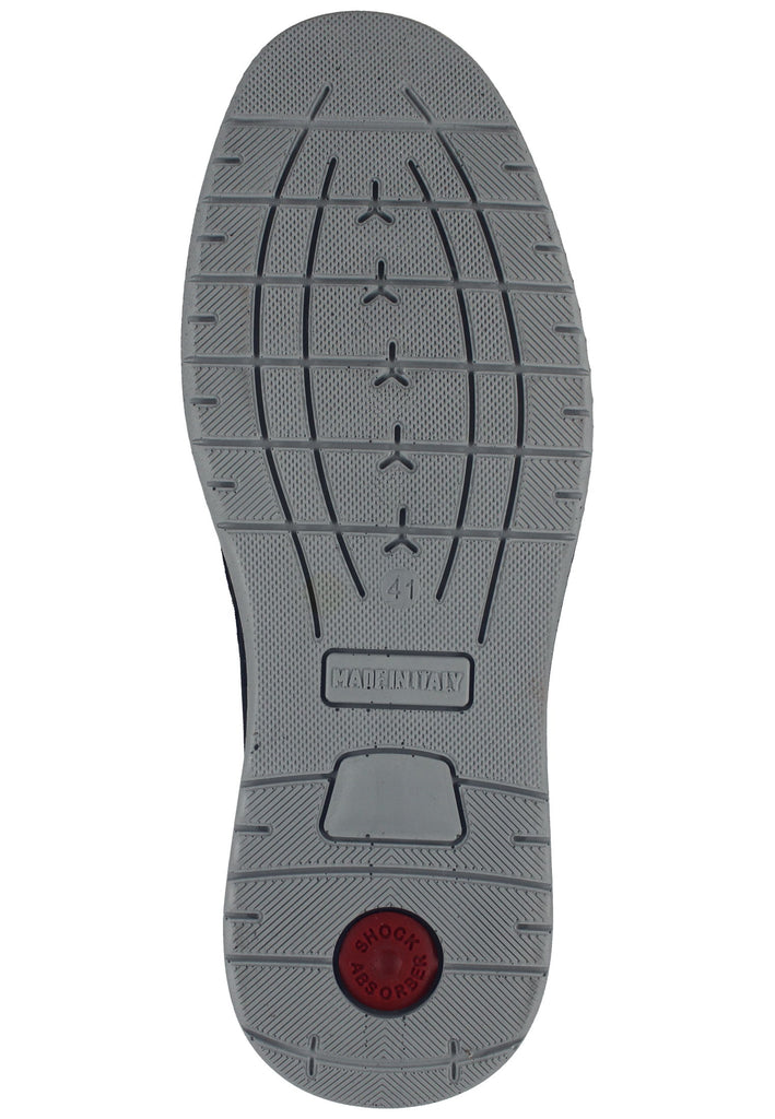 IMAC Slipper Veloursleder Dunkelblau