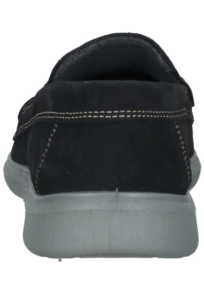 IMAC Slipper Veloursleder Dunkelblau